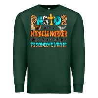 Sports Green Pastor not a miracle worker Premium Sweatshirt - MaliasSmallBusiness
