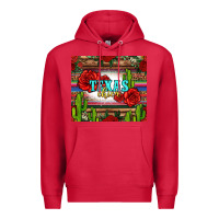Cardinal texas chica with roses Premium Hoodie - Jasminsmagicworld