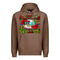 Chestnut texas chica with roses Premium Hoodie - Jasminsmagicworld