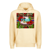 Pina Colada texas chica with roses Premium Hoodie - Jasminsmagicworld