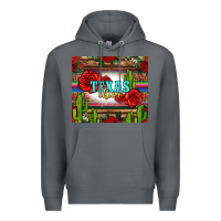Rock texas chica with roses Premium Hoodie - Jasminsmagicworld