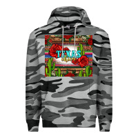 Slate Camo texas chica with roses Premium Hoodie - Jasminsmagicworld