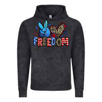 Vintage Black peace love freedom Vintage Hoodie - Zillion Design Studio