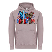 Vintage Zinc peace love freedom Vintage Hoodie - Zillion Design Studio