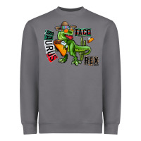 Storm taco saurus rex Heavyweight Sweatshirt - CowhideDigitalArt