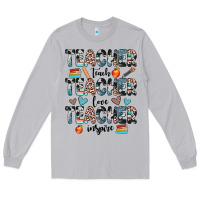 Moon Dust teacher teach love inspire Long Sleeve Tee - JahusDesignShop