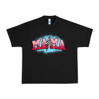 Black mama lightning bolt Urban Heavy Tee - JahusDesignShop