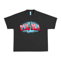 Pigment Black mama lightning bolt Urban Heavy Tee - JahusDesignShop
