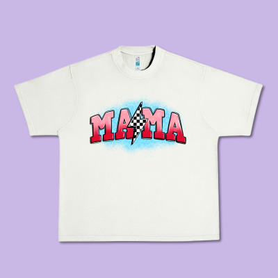 Mama Lightning Bolt Urban Heavy Tee Designed By Jahusdesignshop