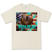 Bone papa bear american flag  tumbler Premium Tee - BarkalooDesign