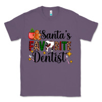 Lavender santa's favorite dentist Classic Tee - AdoDesignShop