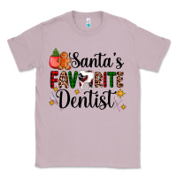 Lilac santa's favorite dentist Classic Tee - AdoDesignShop