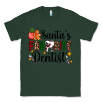 Sports Green santa's favorite dentist Classic Tee - AdoDesignShop