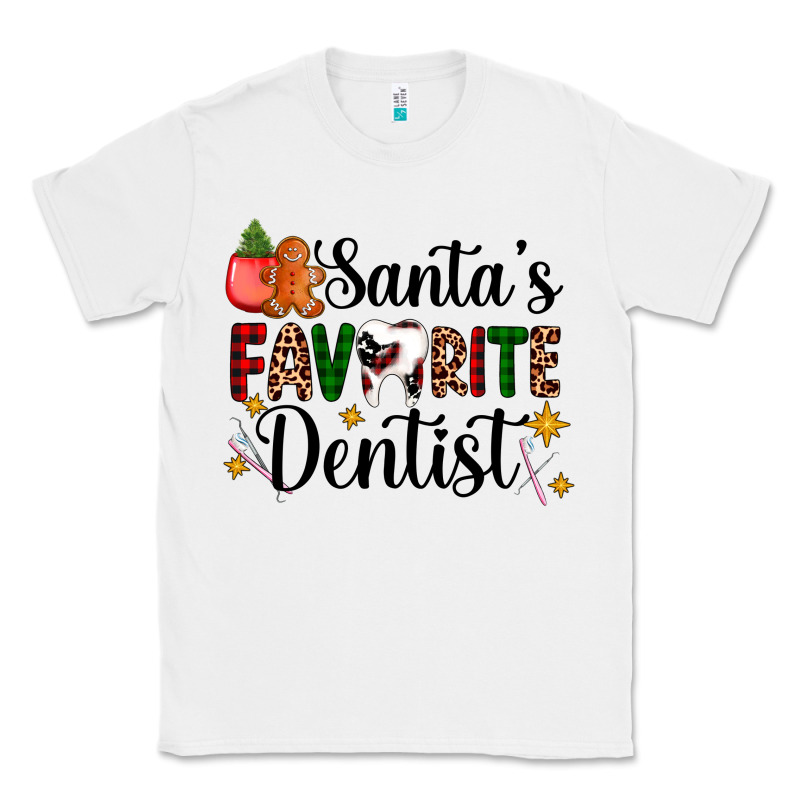 Santa's Favorite Dentist Classic Tee by AdoDesignShop | Teevron
