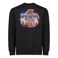 Black baseball mama Heavyweight Sweatshirt - RacoonDesign