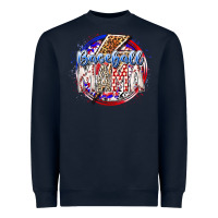 Navy baseball mama Heavyweight Sweatshirt - RacoonDesign