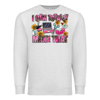 Oatmeal Heather i can totally make that Premium Sweatshirt - MaliasSmallBusiness