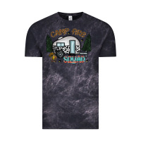 Cloud Black camp fire squad Vintage Tee - CowhideDigitalArt