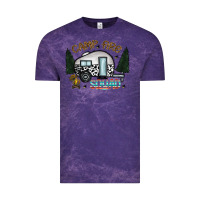 Cloud Purple camp fire squad Vintage Tee - CowhideDigitalArt