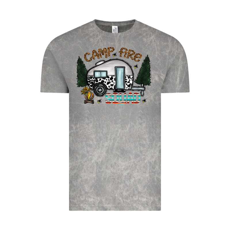 Camp Fire Squad Vintage Tee by CowhideDigitalArt | Teevron