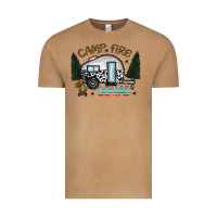 Vintage Camel camp fire squad Vintage Tee - CowhideDigitalArt