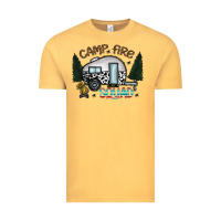 Vintage Mustard camp fire squad Vintage Tee - CowhideDigitalArt