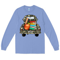 Colony Blue farm truck,back to school Long Sleeve Tee - JahusDesignShop
