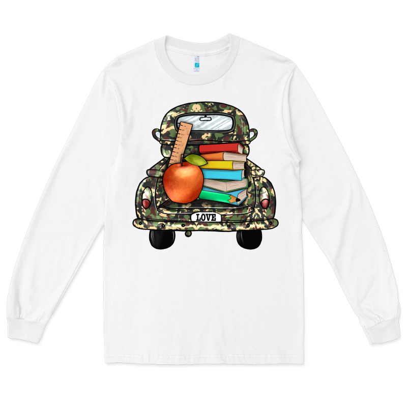 Farm Truck,back To School Long Sleeve Tee by JahusDesignShop | Teevron