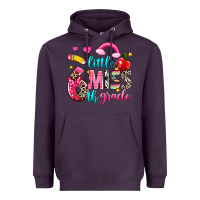 Plum little miss sixth grade Heavyweight Hoodie - NancyCooperArtShop