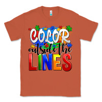 Copper color outside the lines Classic Tee - AdoDesignShop
