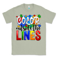 Matcha color outside the lines Classic Tee - AdoDesignShop