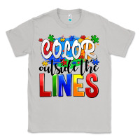 Moon Dust color outside the lines Classic Tee - AdoDesignShop