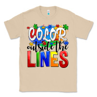 Mushroom color outside the lines Classic Tee - AdoDesignShop