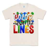 Natural color outside the lines Classic Tee - AdoDesignShop