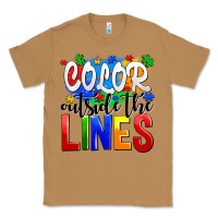 Toasted Coconut color outside the lines Classic Tee - AdoDesignShop