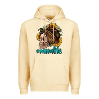 Pina Colada momlife skull with bandana Premium Hoodie - Jasminsmagicworld