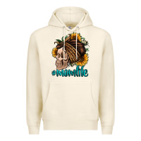 Tofu momlife skull with bandana Premium Hoodie - Jasminsmagicworld