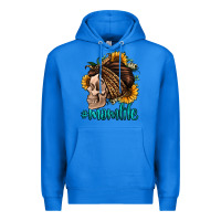 True Royal momlife skull with bandana Premium Hoodie - Jasminsmagicworld