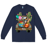Navy farm truck,back to school Long Sleeve Tee - JahusDesignShop