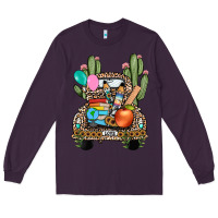 Plum farm truck,back to school Long Sleeve Tee - JahusDesignShop