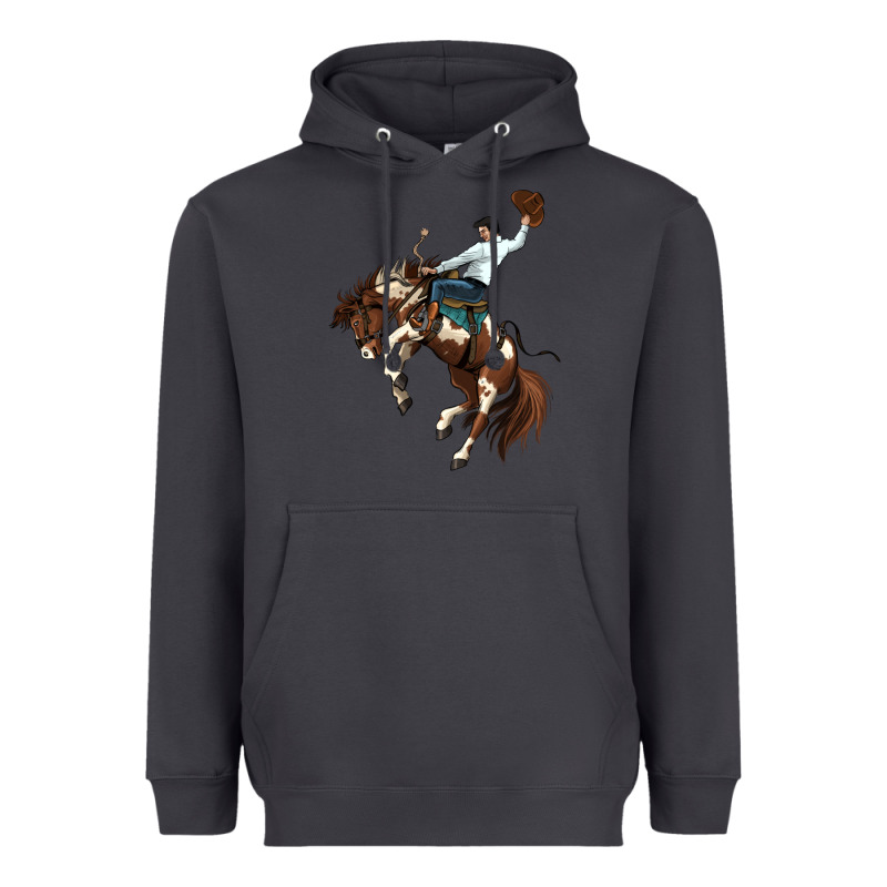 American Paint Horse Rodeo Cowboy Heavyweight Hoodie by MaliasSmallBusiness | Teevron