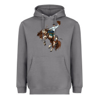 Storm american paint horse rodeo cowboy Heavyweight Hoodie - MaliasSmallBusiness