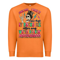 Carrot some days i rock it some days it rocks me Premium Sweatshirt - MaliasSmallBusiness