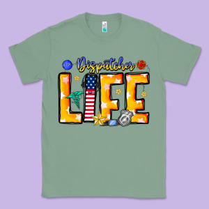 Name Tribute To First Responder Dispatchers Classic Tee Designed By Cowhidedigitalart