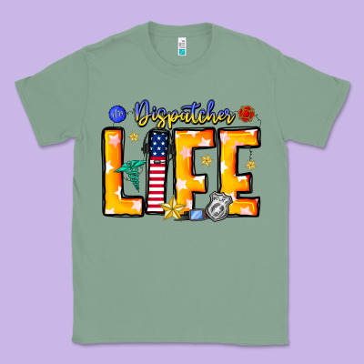 Name Tribute To First Responder Dispatchers Classic Tee Designed By Cowhidedigitalart