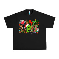 Black lpn christmas nurse with Urban Heavy Tee - AdoDesignShop