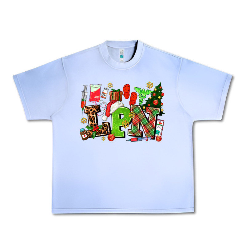 Lpn Christmas Nurse With Urban Heavy Tee by AdoDesignShop | Teevron