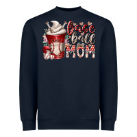 Navy baseball mom coffee Heavyweight Sweatshirt - RacoonDesign
