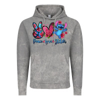 Cloud Rock peace love stitch Vintage Hoodie - Zillion Design Studio