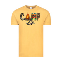 Vintage Mustard camp life Vintage Tee - CowhideDigitalArt
